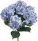 4-Pack: Blue Hydrangea Bush with 7 Sprays, 20-Inch, Patio & Garden, Floral Bush, Floral Home by Artificial Flowers